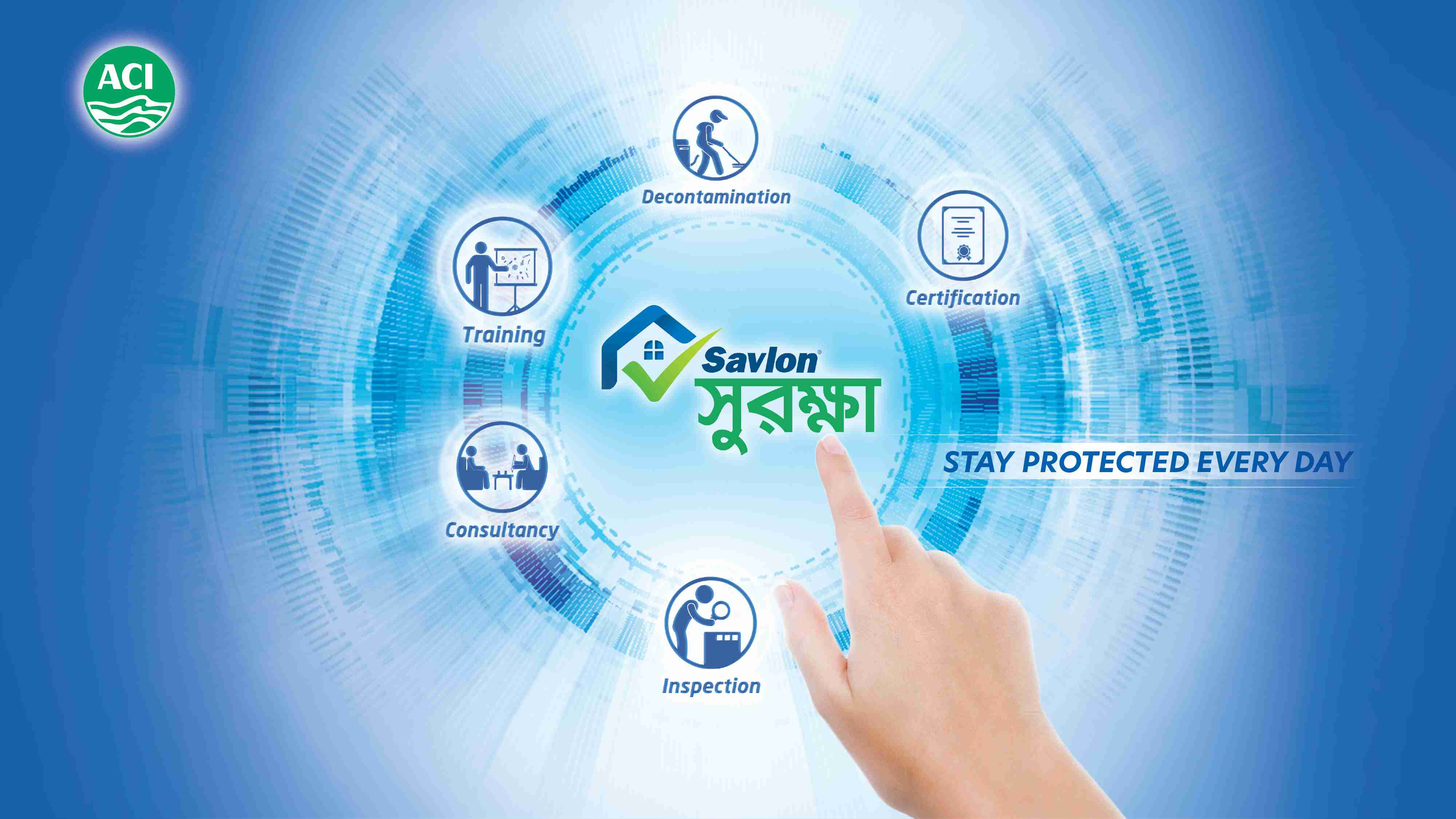 Savlon Shurokkha workplace hygiene program